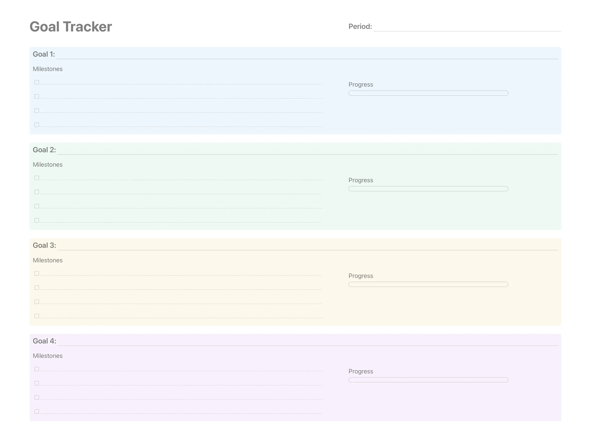 Goal Tracker