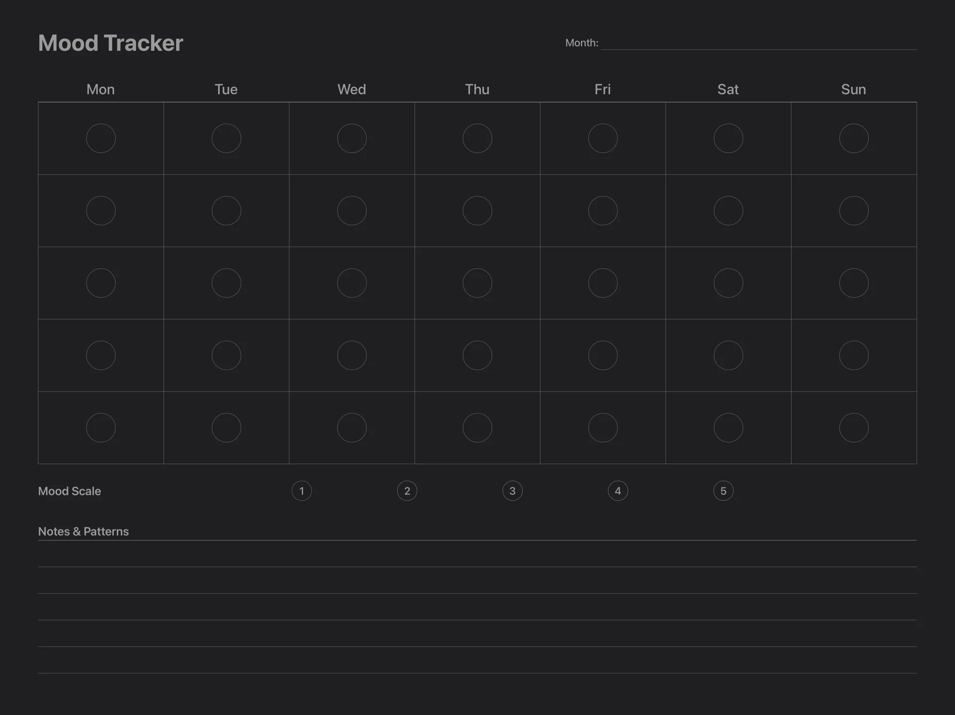 Mood Tracker (screenshot 2)