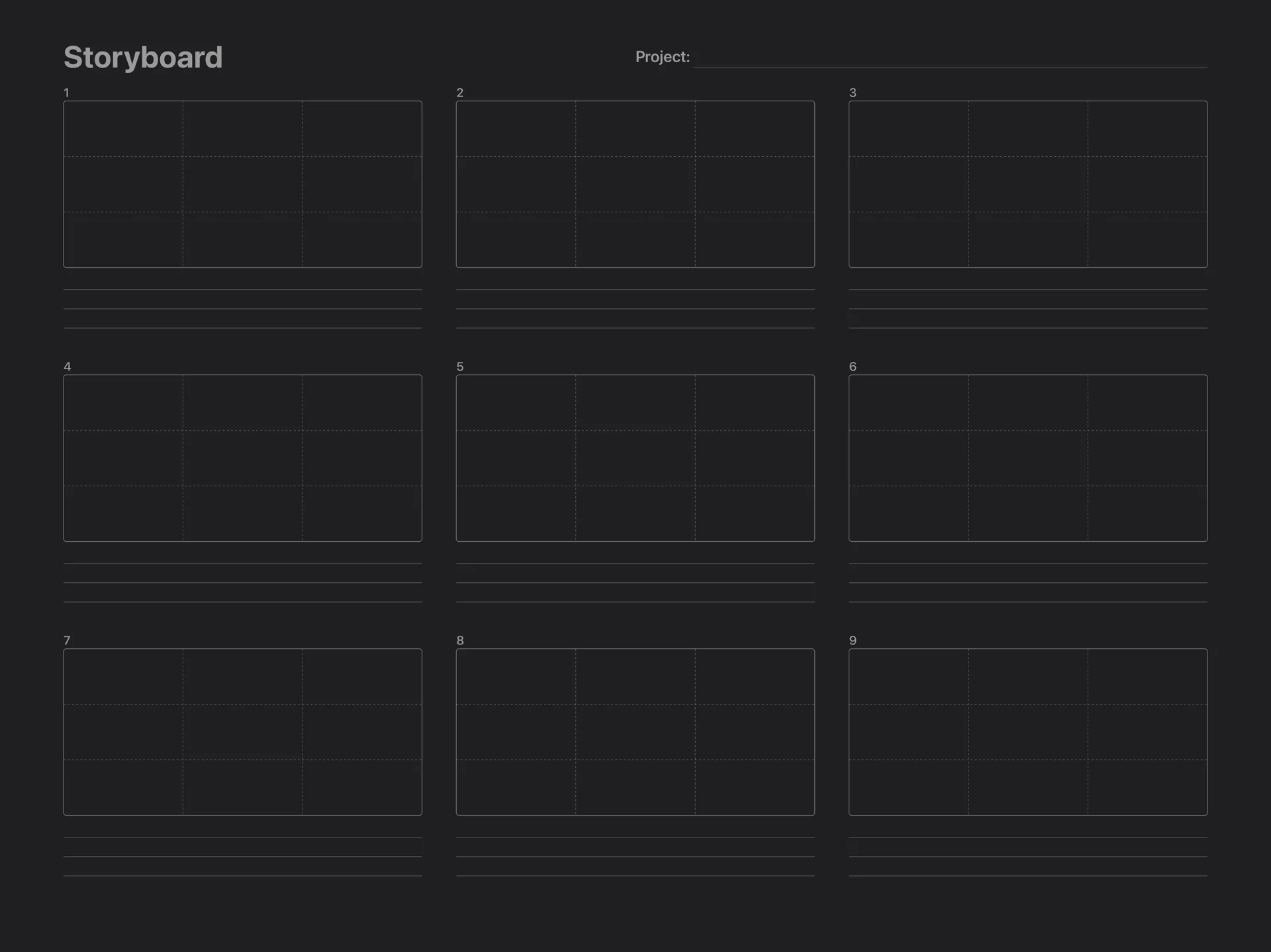 Storyboard (screenshot 2)
