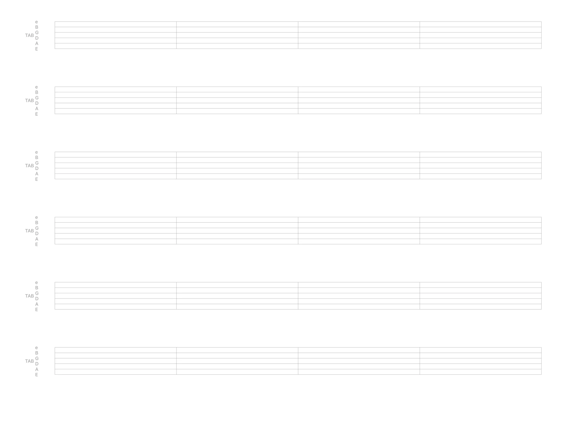 Tablature