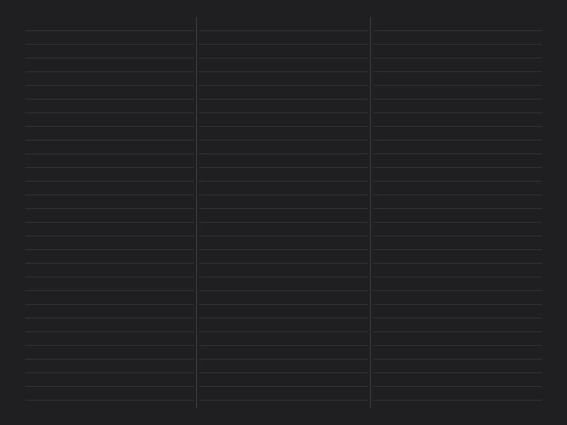 Three Column Notes (screenshot 2)
