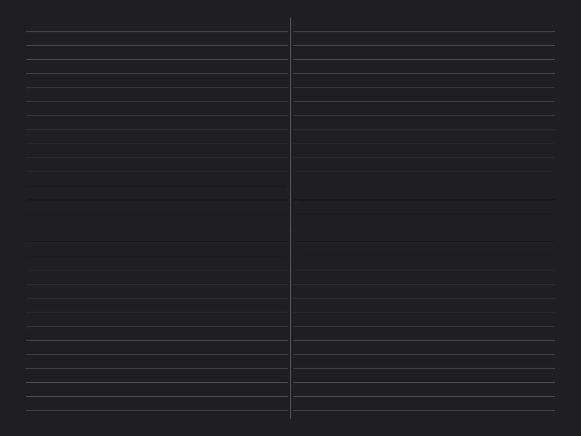 Two Column Notes (screenshot 2)