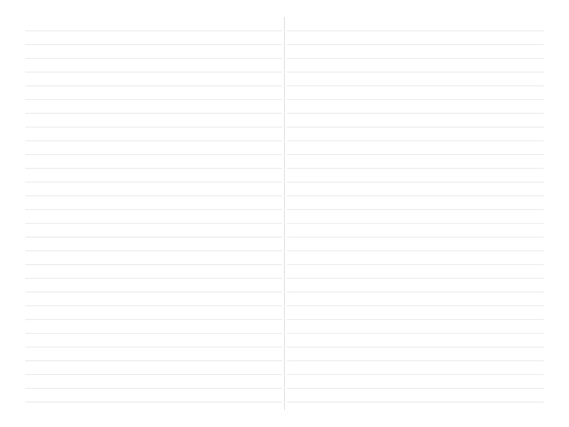 Two Column Notes