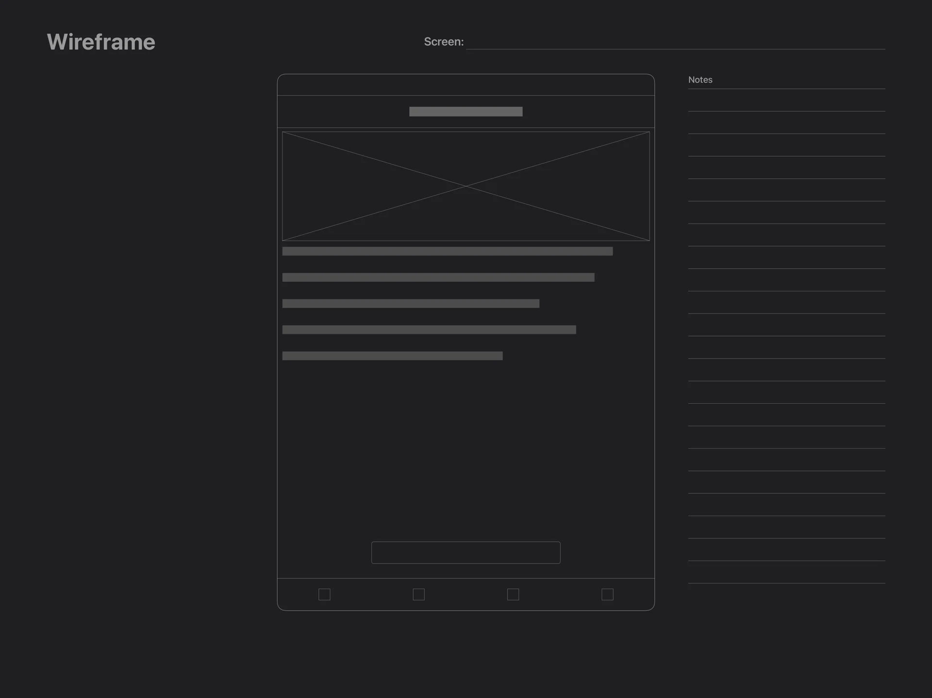 Wireframe (screenshot 2)
