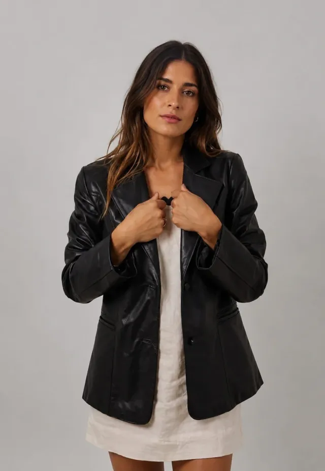 BLAZER DE CUERO