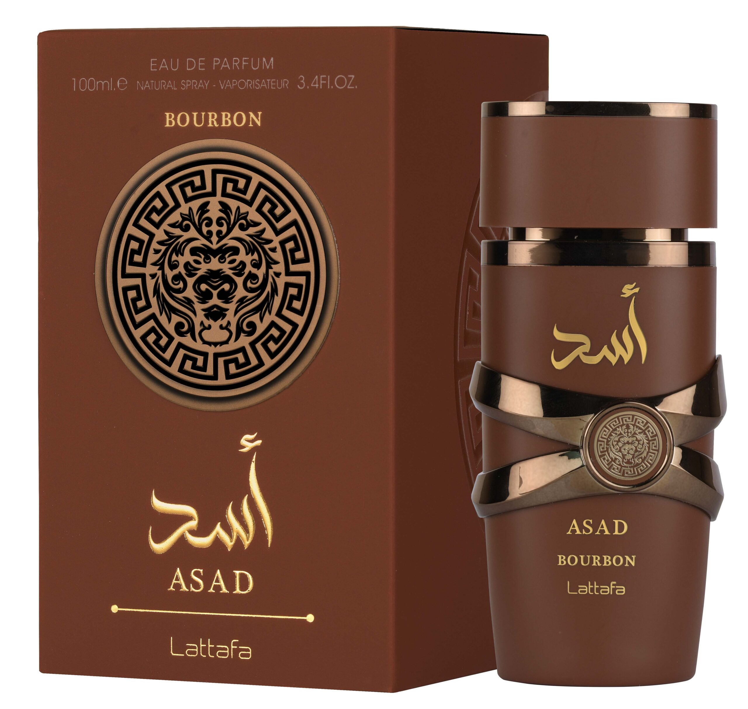 Perfume Lattafa Asad Bourbon EDP 100ml — Afrutados