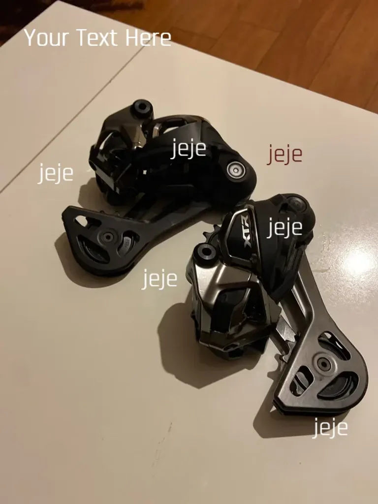 Shimano XTR Derailleur front view 2025