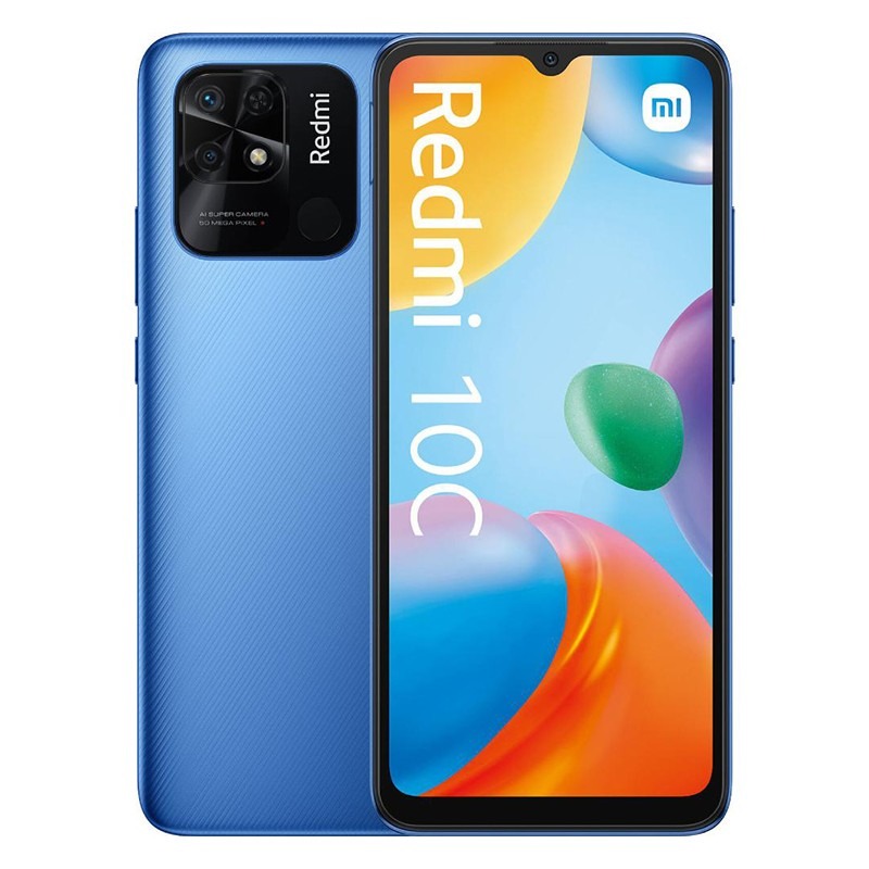 Xiaomi Redmi 10C (4Go/64Go) - Couleur bleu disponible chez MTS + Tunisie