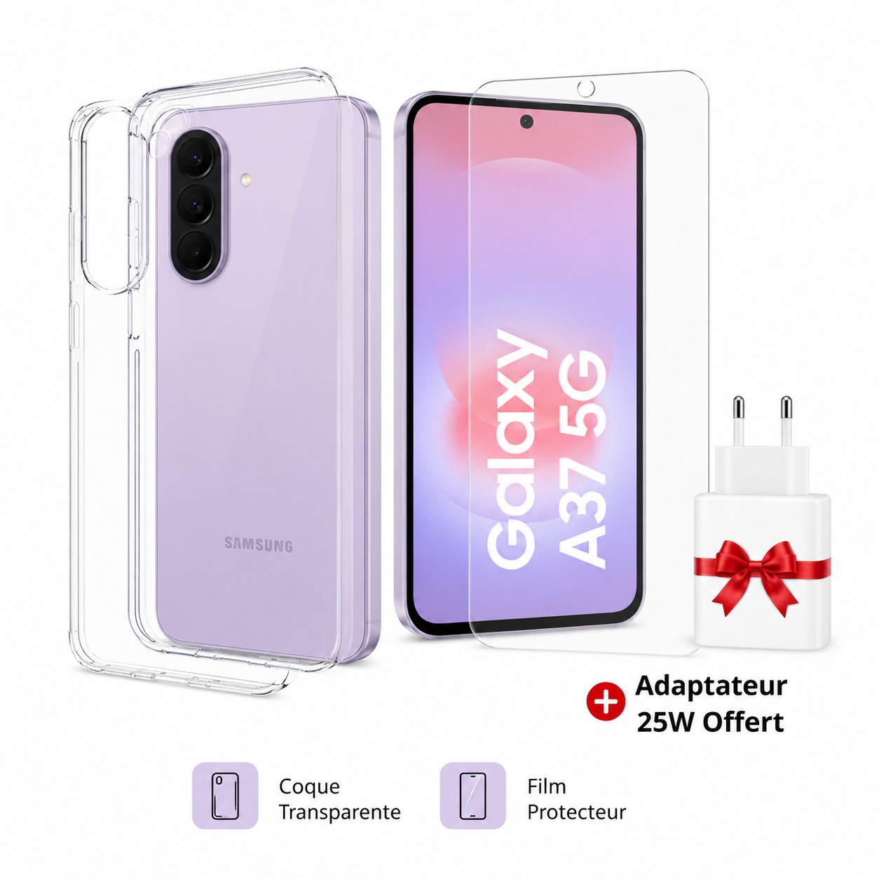 Smartphone Samsung Galaxy A37 5G 8Go 128Go est disponible chez MTS+ Tunisie