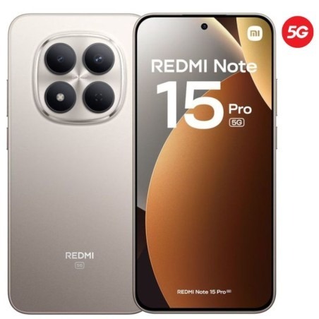 Smartphone Xiaomi Redmi Note 15 Pro 5G 8Go 256Go est disponible chez MTS PLUS Tunisie.