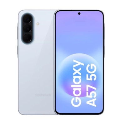 Smartphone Samsung Galaxy A57 5G est disponible chez MTS + Tunisie au meilleur prix: Couleur Bleu Clair