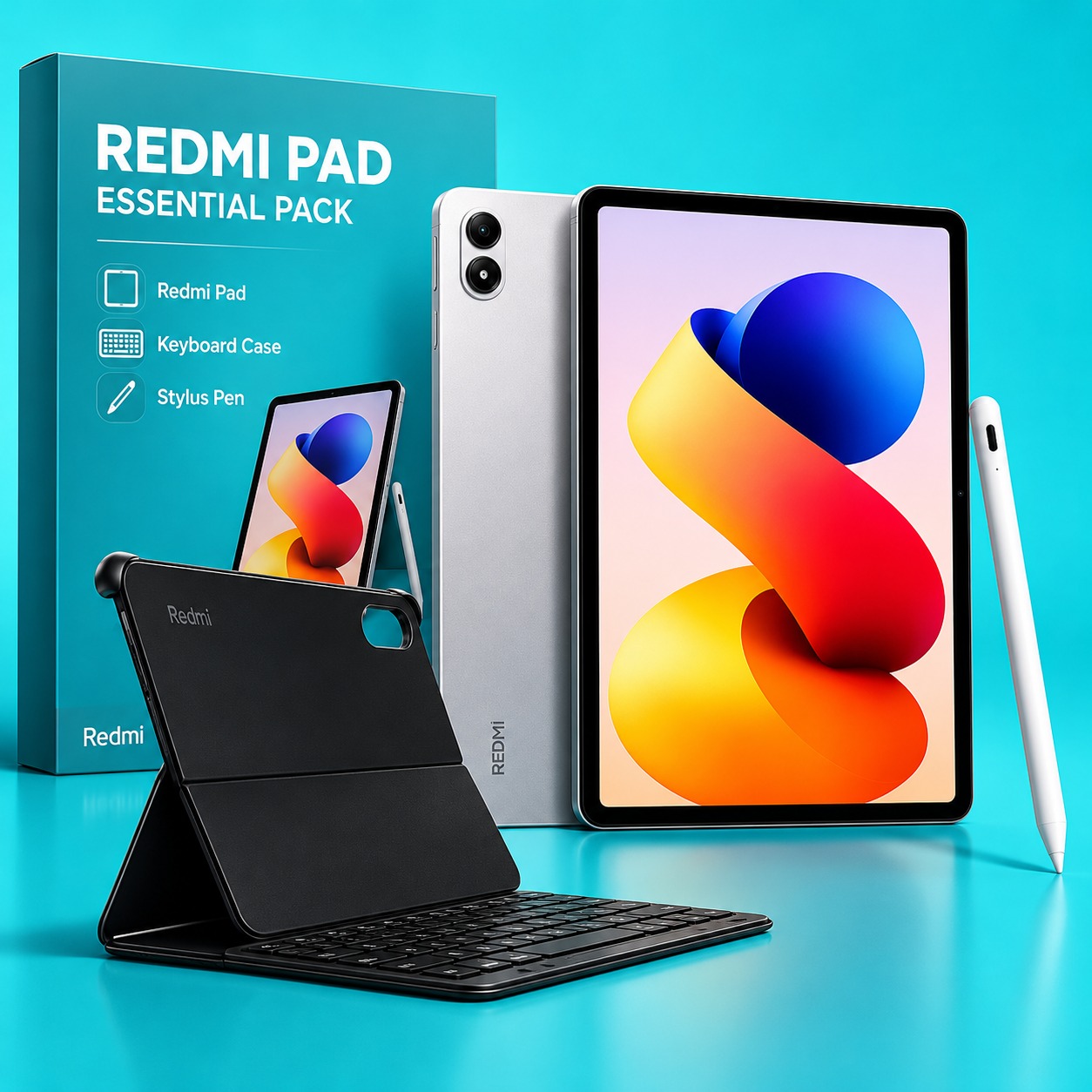 Pack Tablette Xiaomi Redmi Pad 2 Pro 5G 8Go 256Go+keyboard+pen