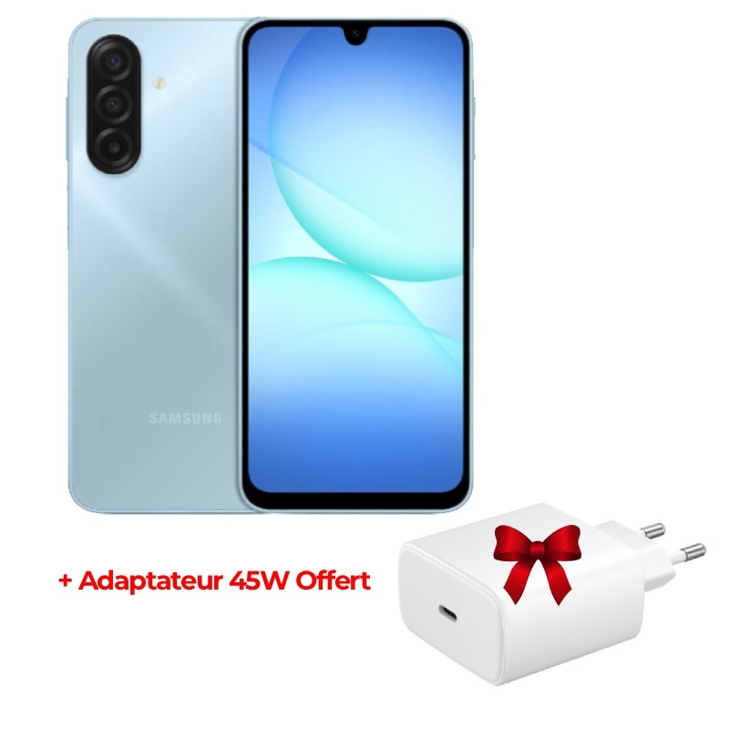 Samsung Galaxy A17 4G (12Go/128Go) est disponible chez MTS+ Tunisie