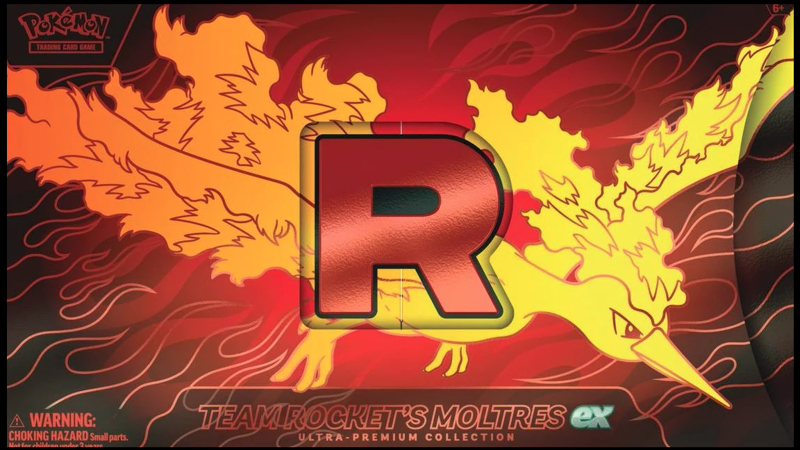 Team Rocket's Moltres ex Ultra-Premium Collection