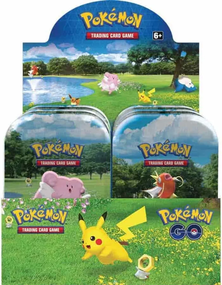 Pokémon GO Tin Display Box
