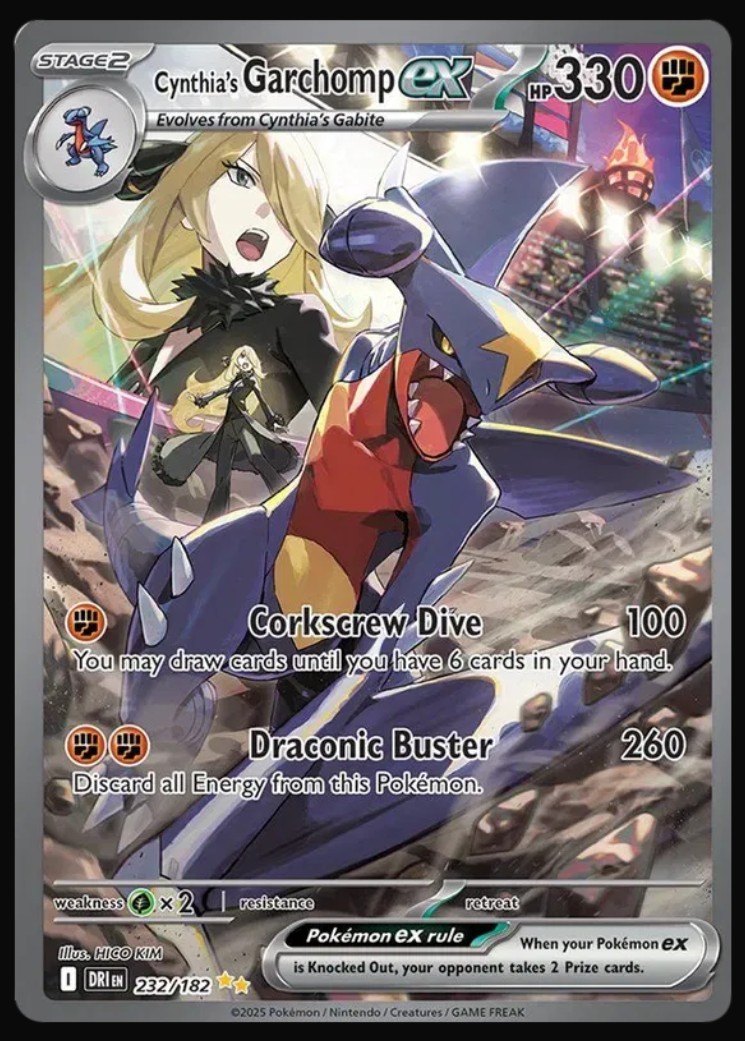 Cynthia's Garchomp ex