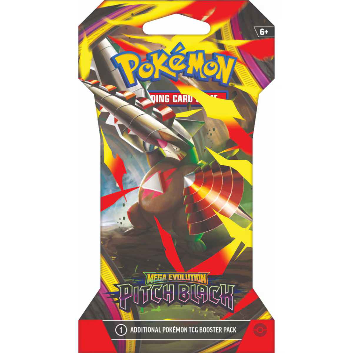 Pokémon TCG: Mega Evolution — Pitch Black Sleeved Booster Pack thumbnail 3