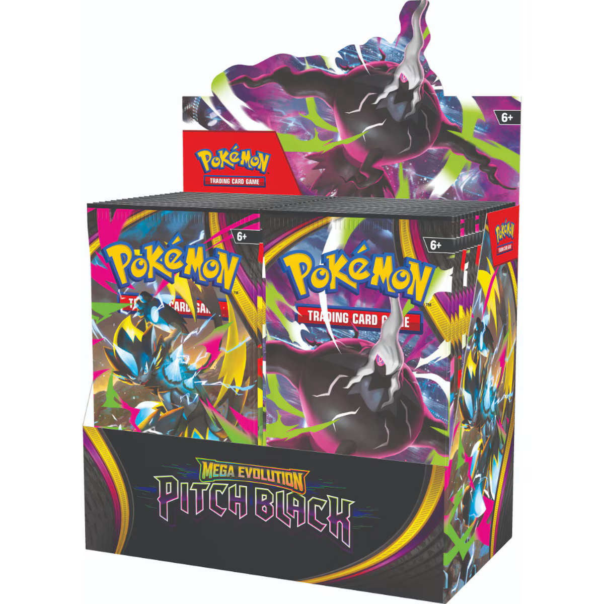 Pokémon TCG: Mega Evolution — Pitch Black Booster Box thumbnail 3