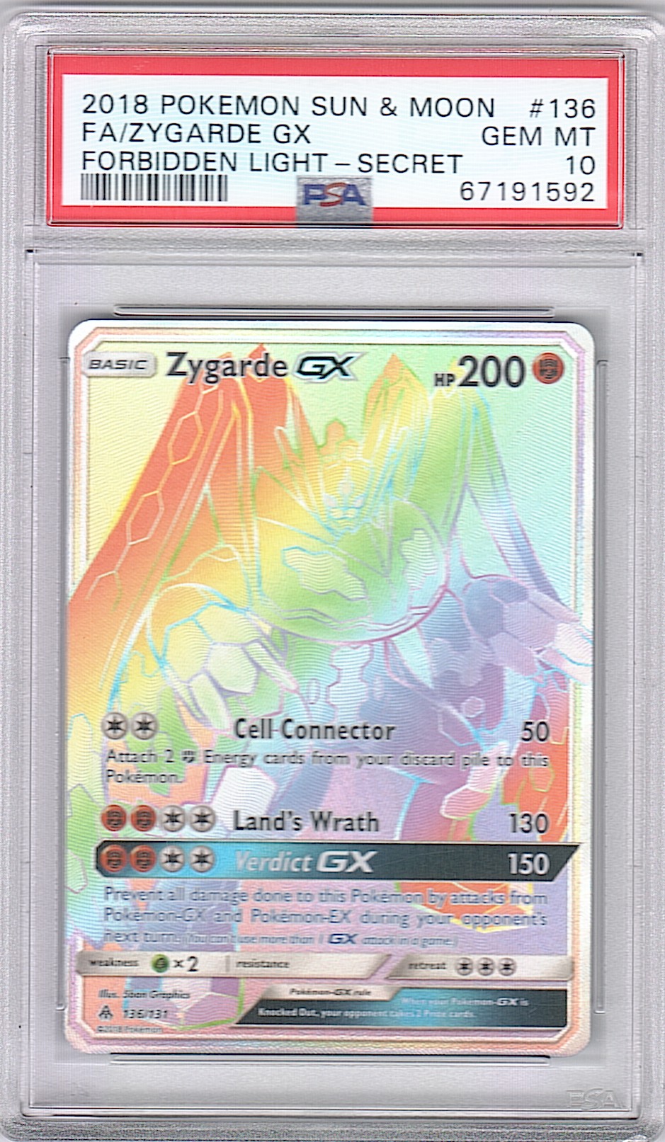 Zygarde GX (Secret)