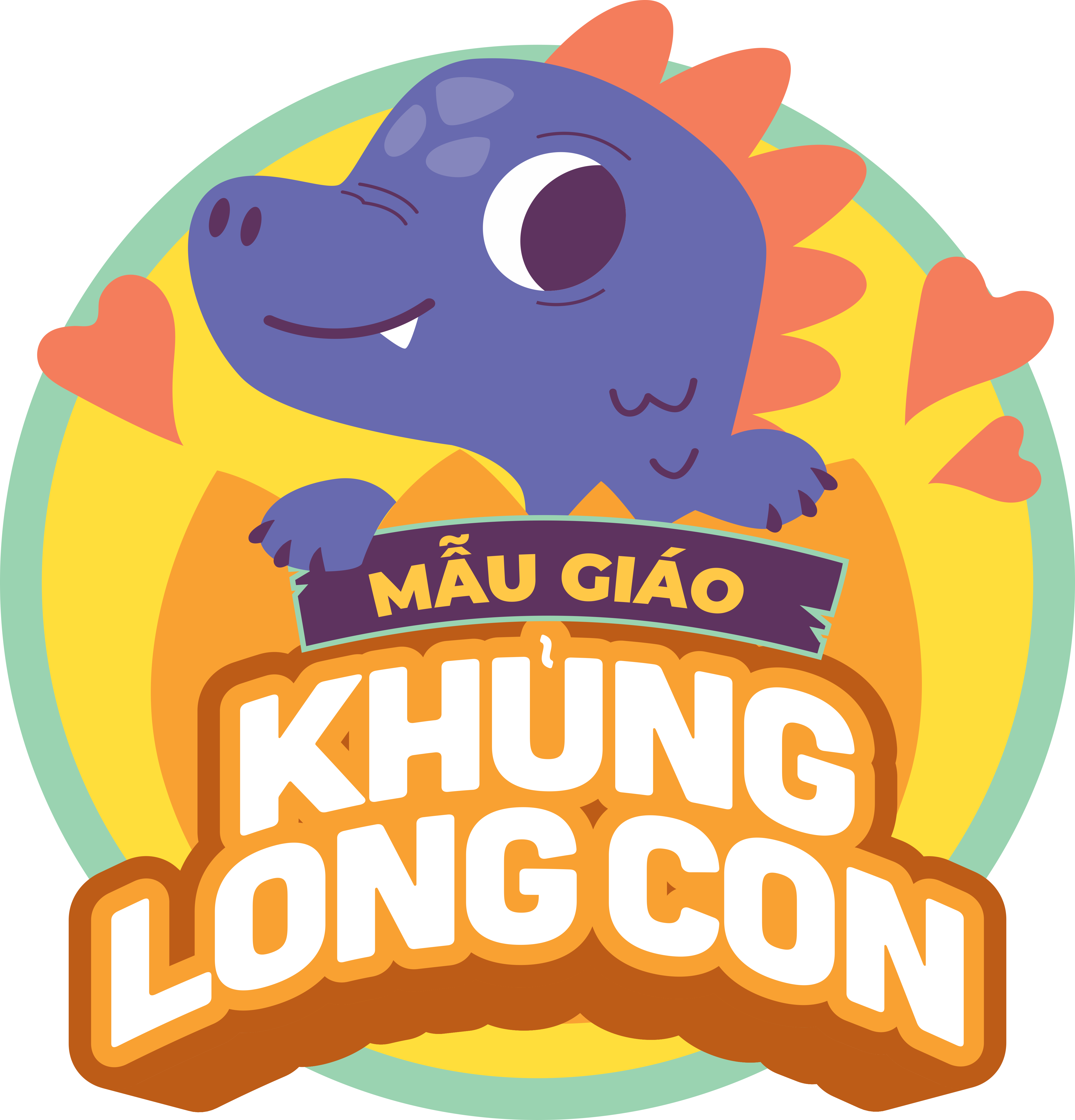 Mẫu Giáo Khủng Long Con Logo