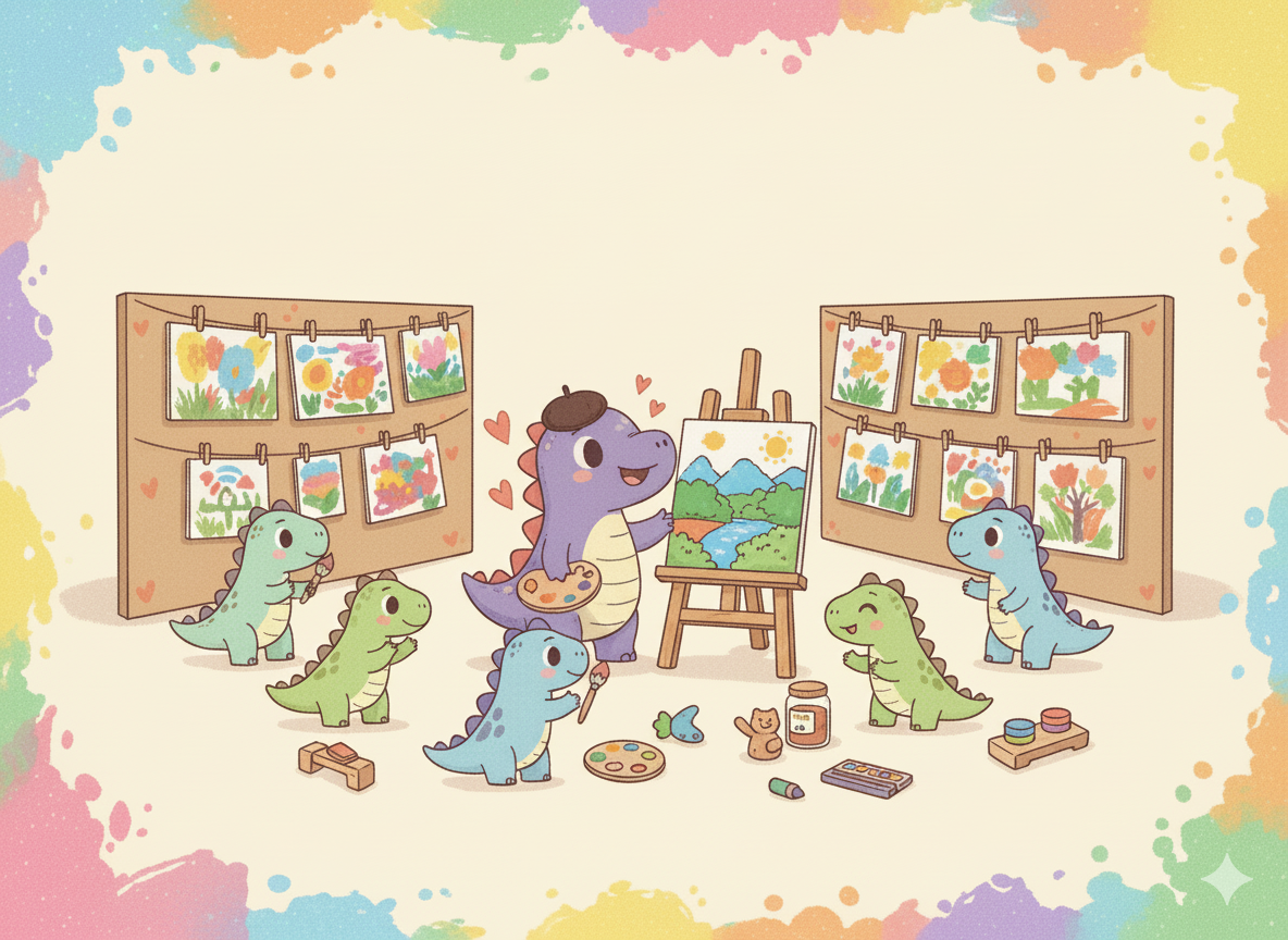 Giải Mã Giờ Học Nghệ Thuật Montessori: Vì Sao ‘Quá Trình’ Luôn Quan Trọng Hơn ‘Kết Quả’