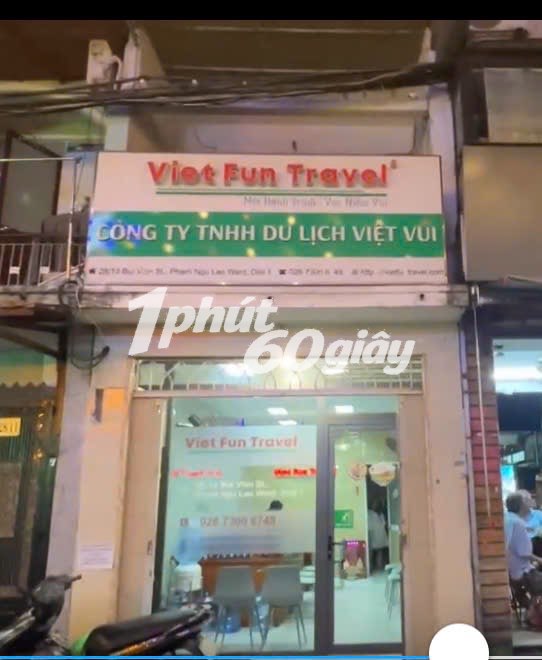 BÁN NHÀ KHU PHỐ TÂY BÙI VIỆN QUẬN 1