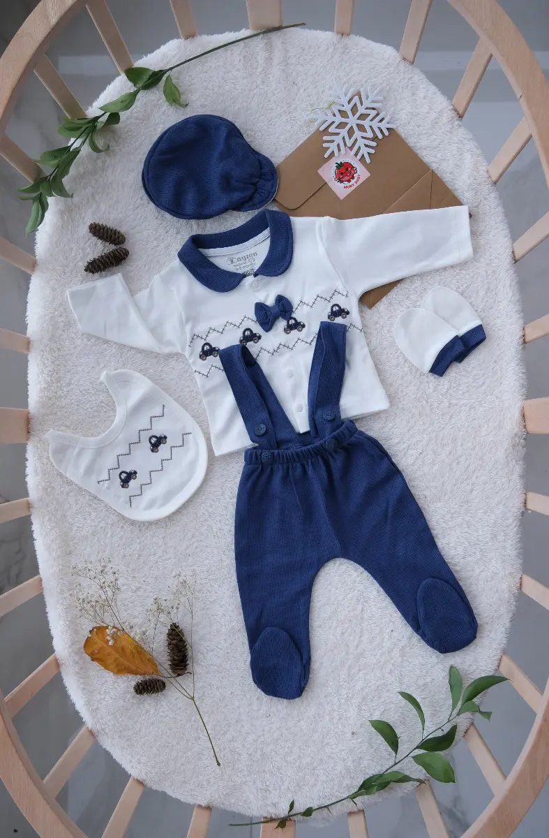 Arabalı 5 Parça Alt-Üst Takımlı Set