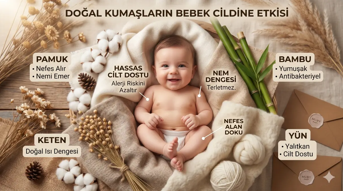 Doğal Kumaşların Bebek Cildine Etkisi