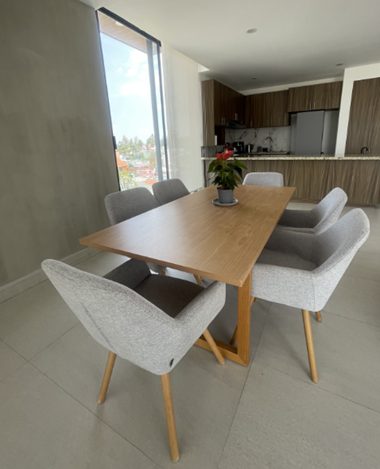 Comedor Tahiti Mesa + 6 Sillas
