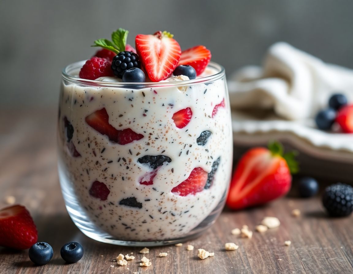 Healthy Bircher Muesli with Berries: A Delicious Breakfast