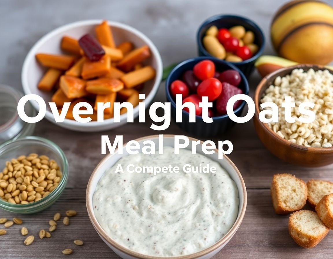 Overnight Oats Meal Prep: Easy Recipes & Time-Saving Tips