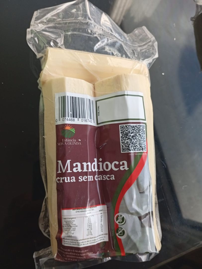 Mandioca em Pedacos