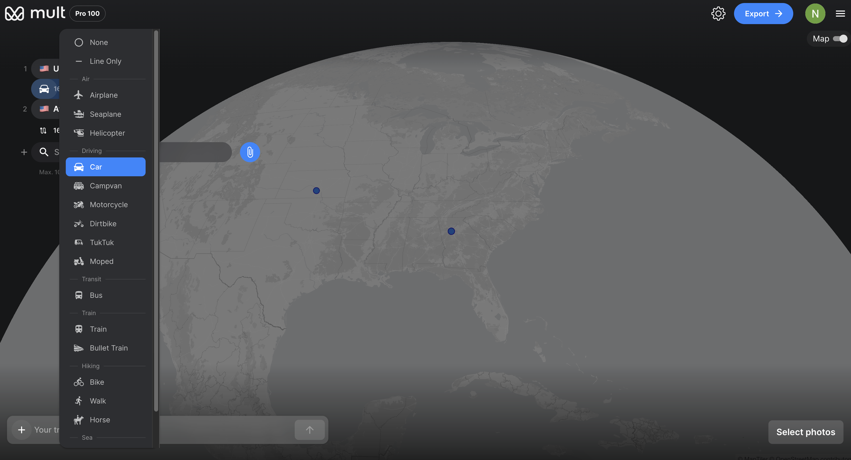 travel-map-animation-build -customize