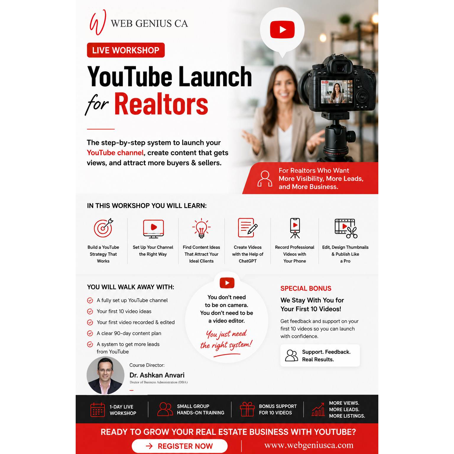 YouTube Launch Workshop for Realtors