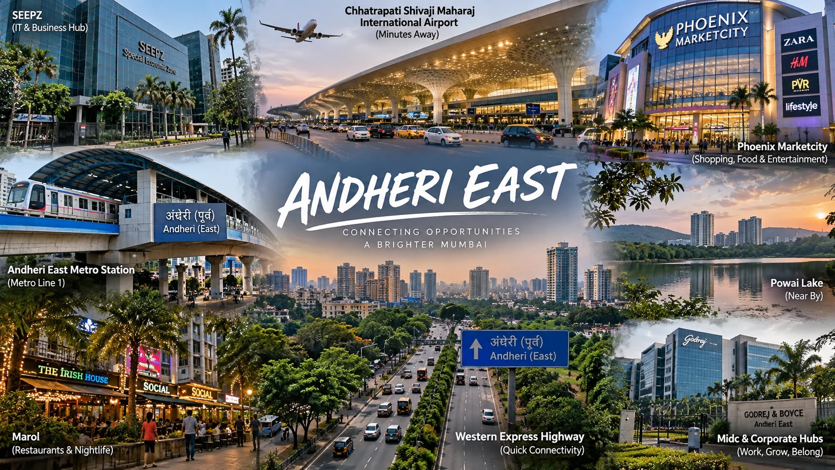 Andheri East, Mumbai locality view 1