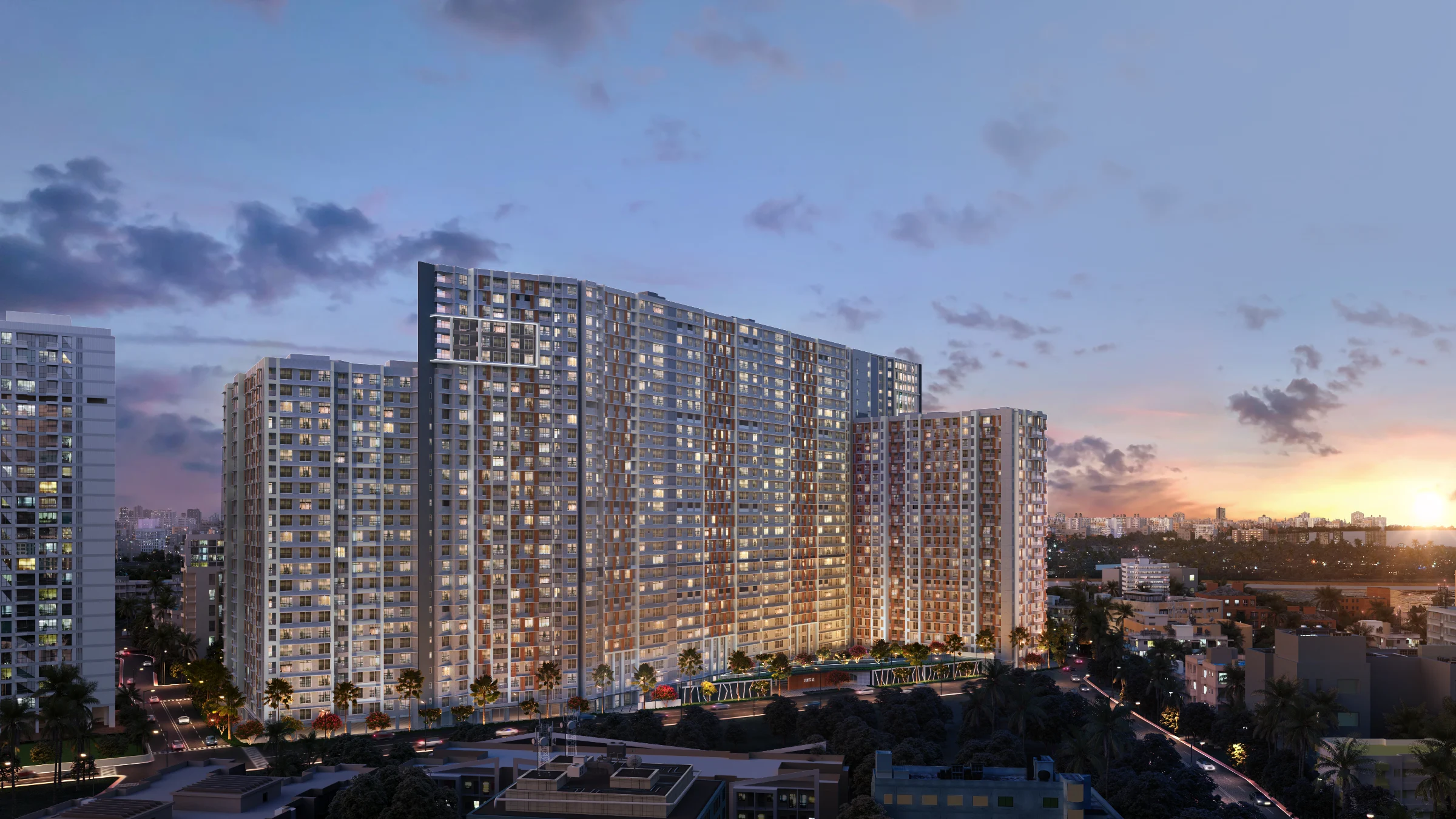 2 BHK Apartment for Rent in Adani TEN BKC, Bandra East rental property photo 2