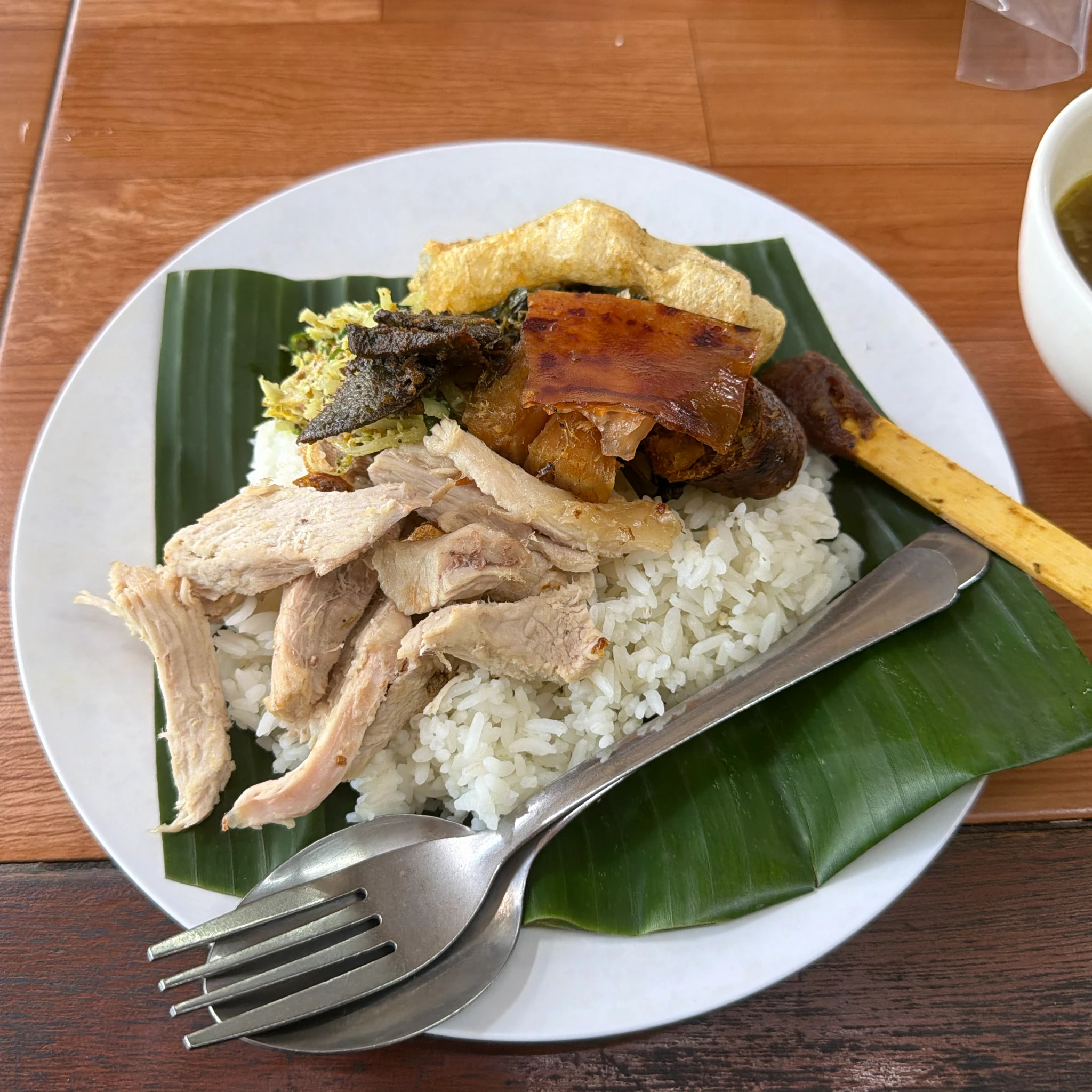 Babi guling at Babi Guling Men Lari — shared on Makan