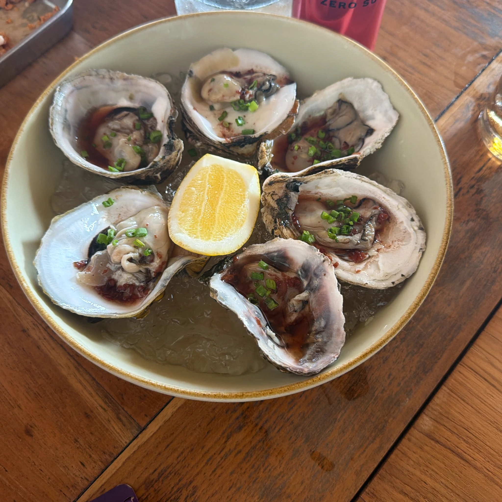 Oystizzy at The Lawn Canggu Beach Club — shared on Makan