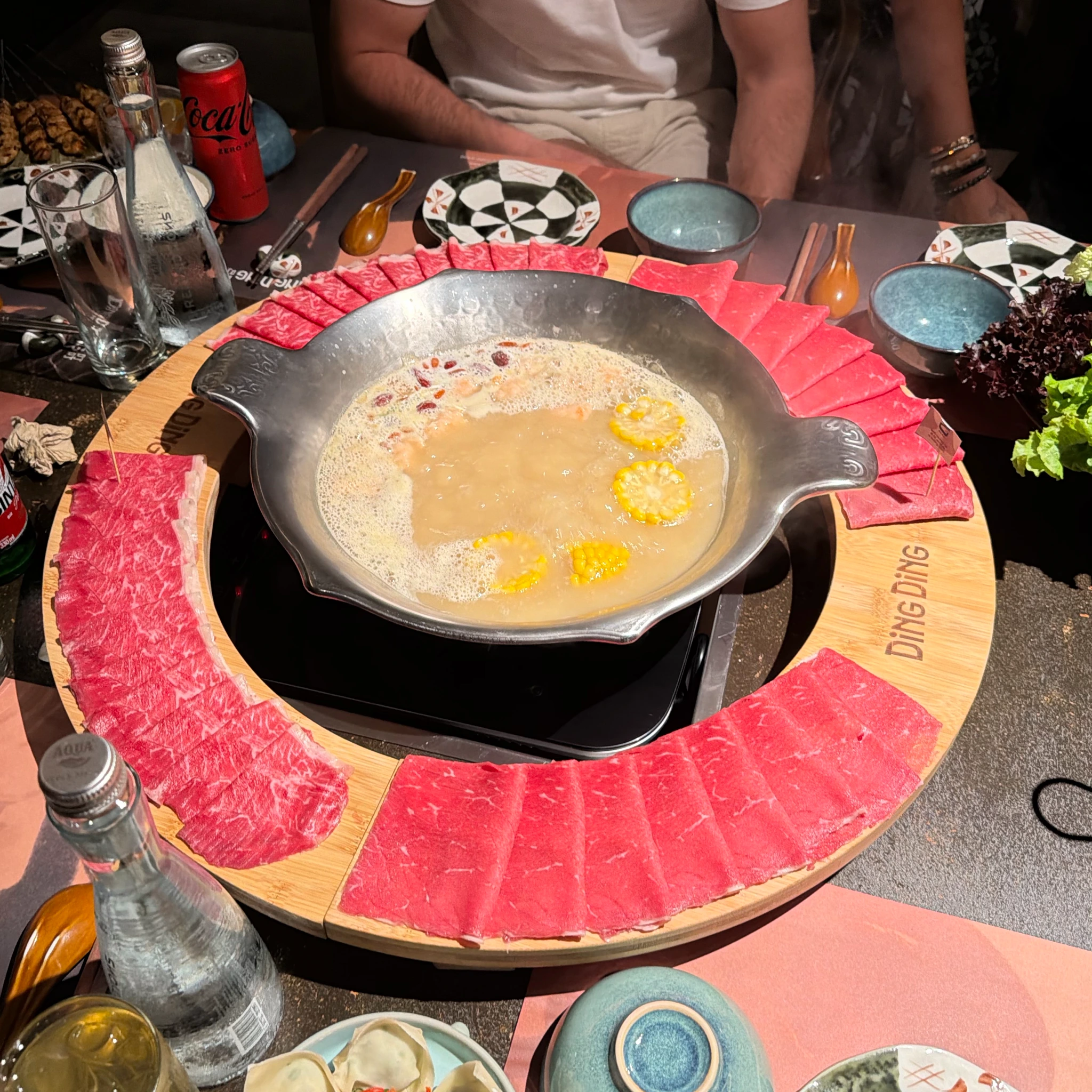 Hotpot at Ding Ding Hot Pot - Seminyak — shared on Makan