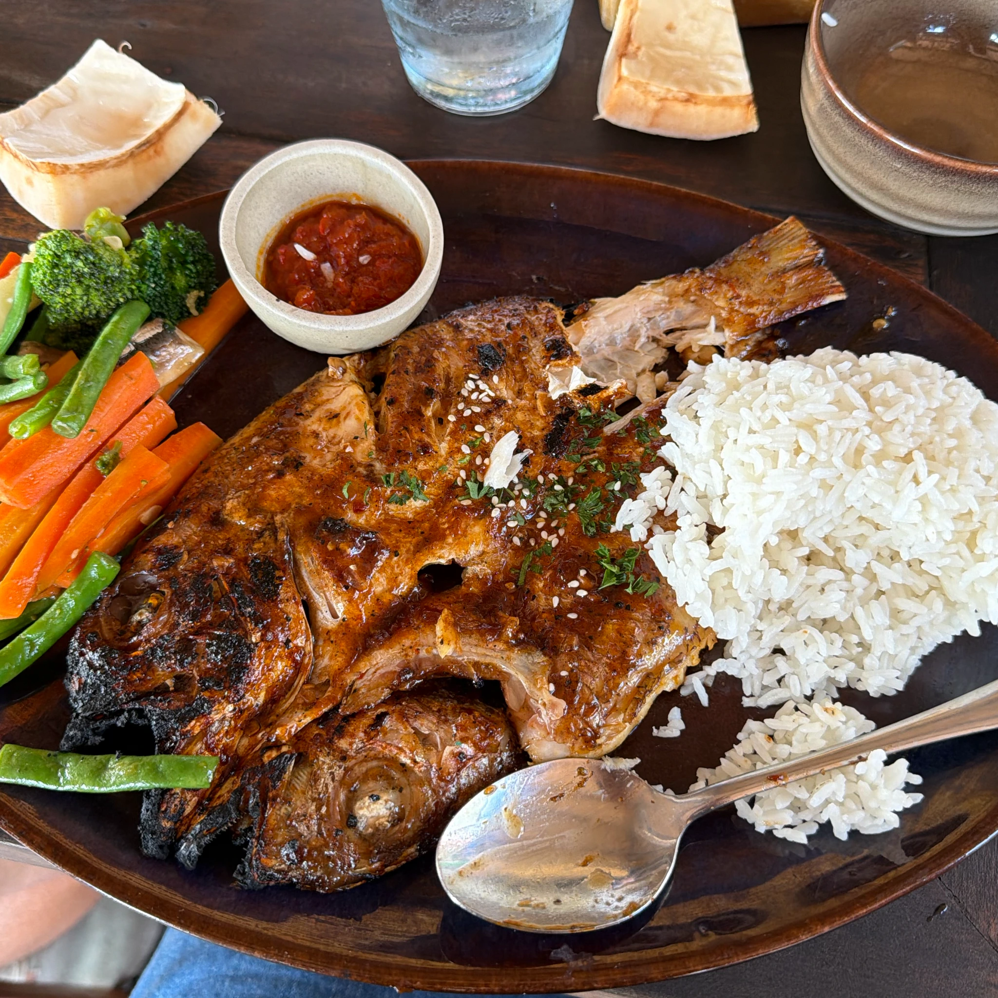 Fish at Sukutara Kitchen and Bar — shared on Makan