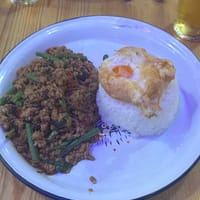 Pad kra pao, Zaap Thai Street Food Durham
