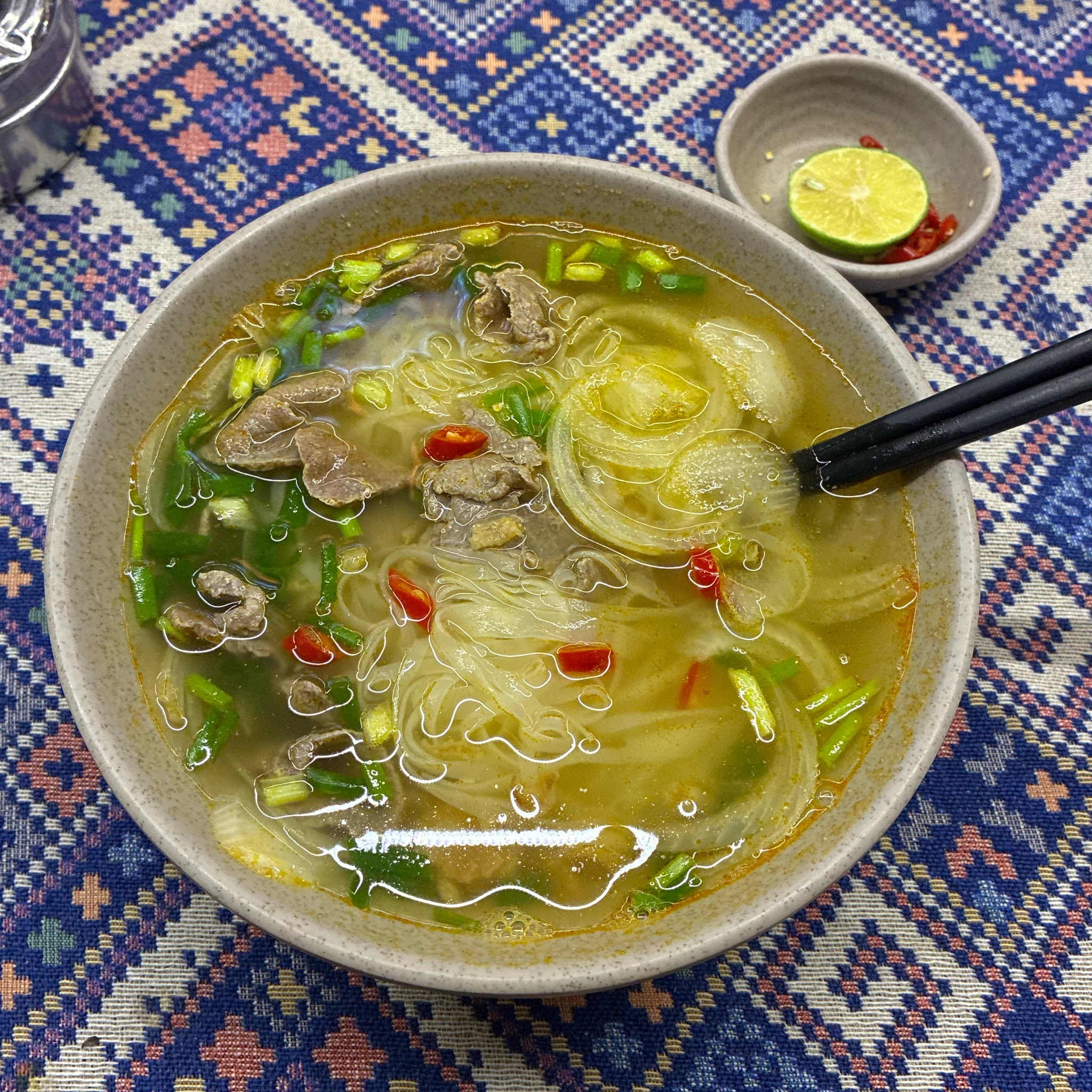 Beef pho again at Lantern Vietnamese Restaurant — shared on Makan