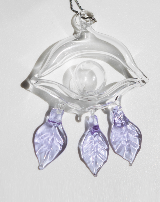 Floral Vision - Purple Transparent