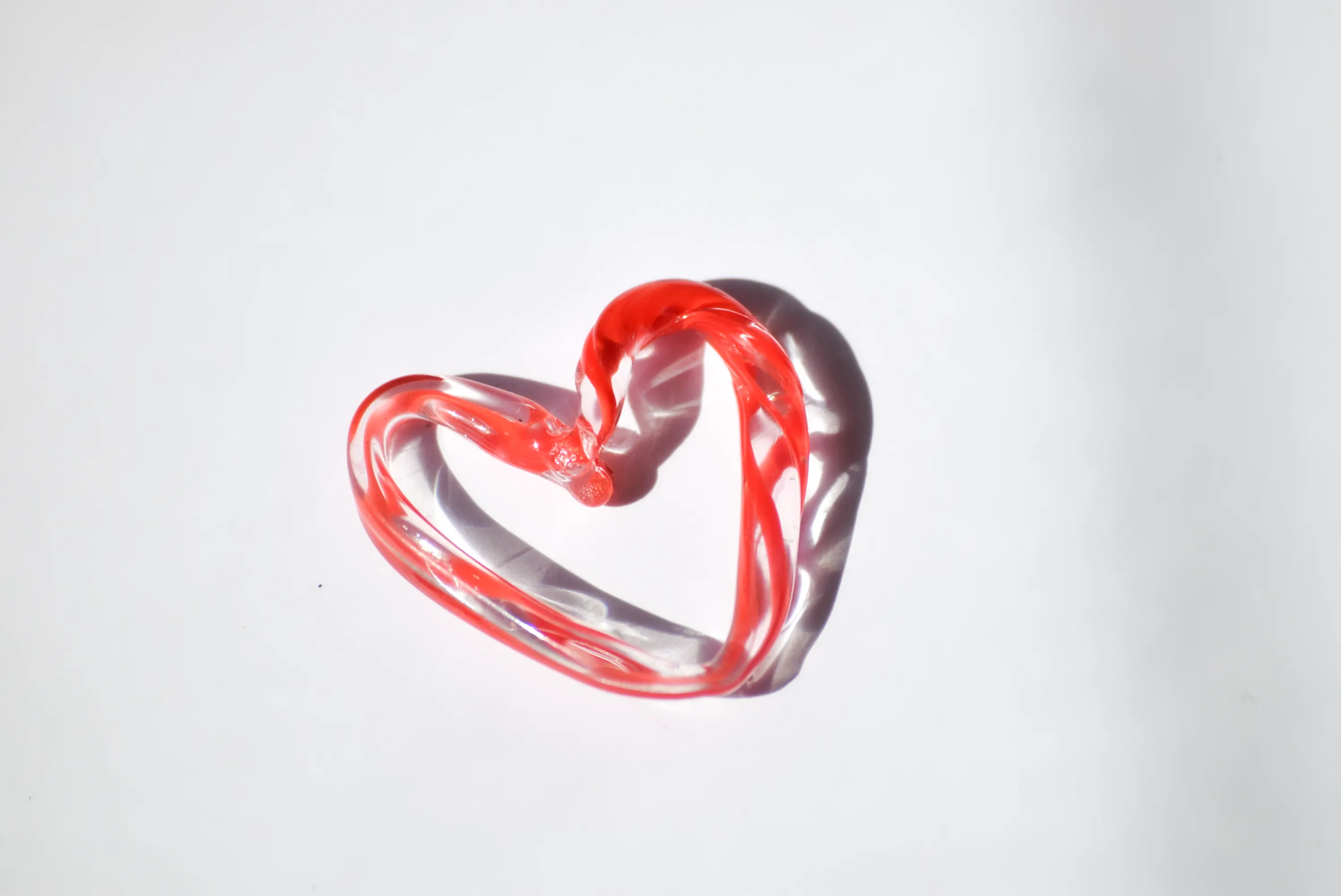 Corazon Grande Rojo Intenso