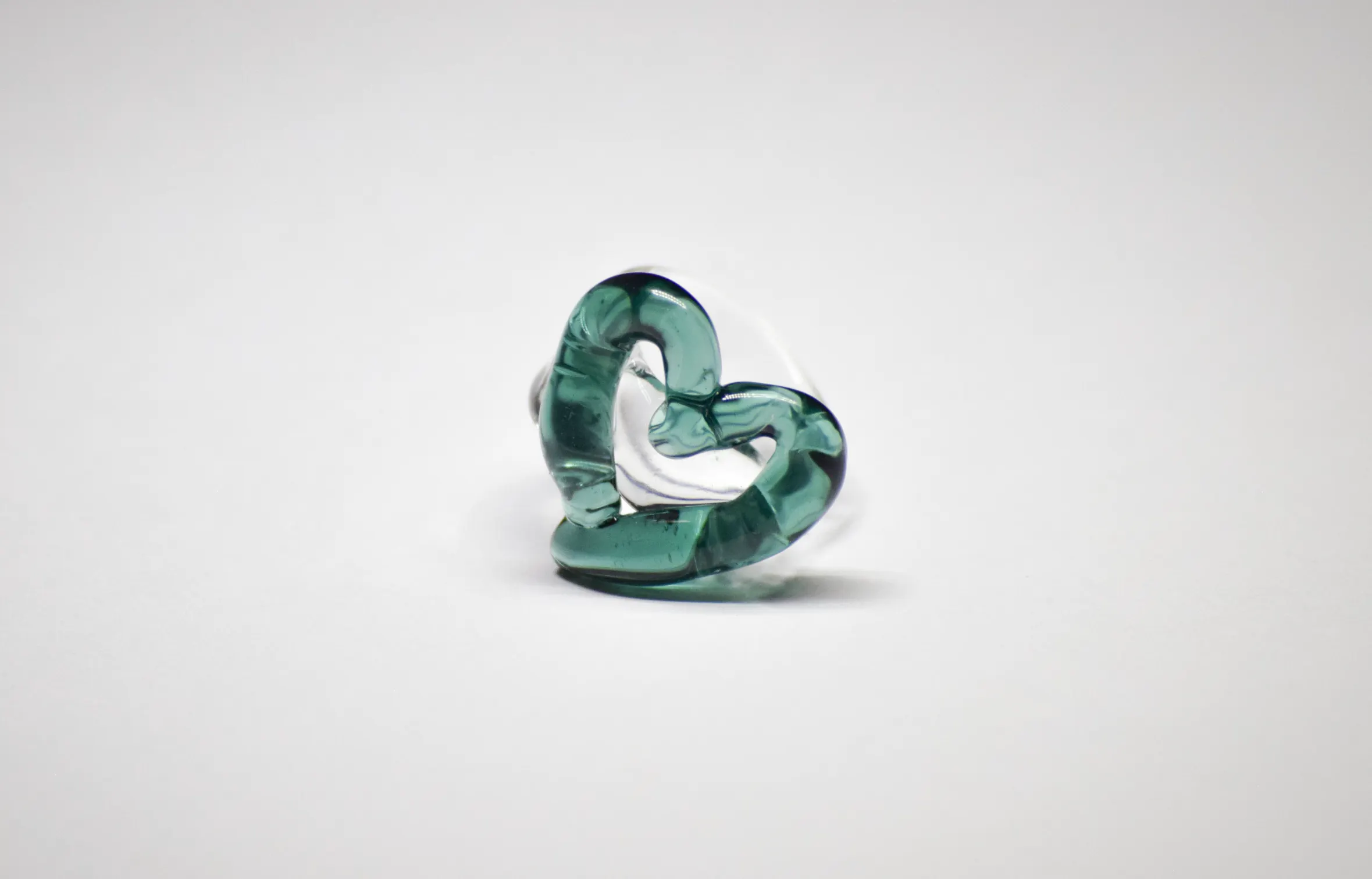 Anillo corazón - Turquesa