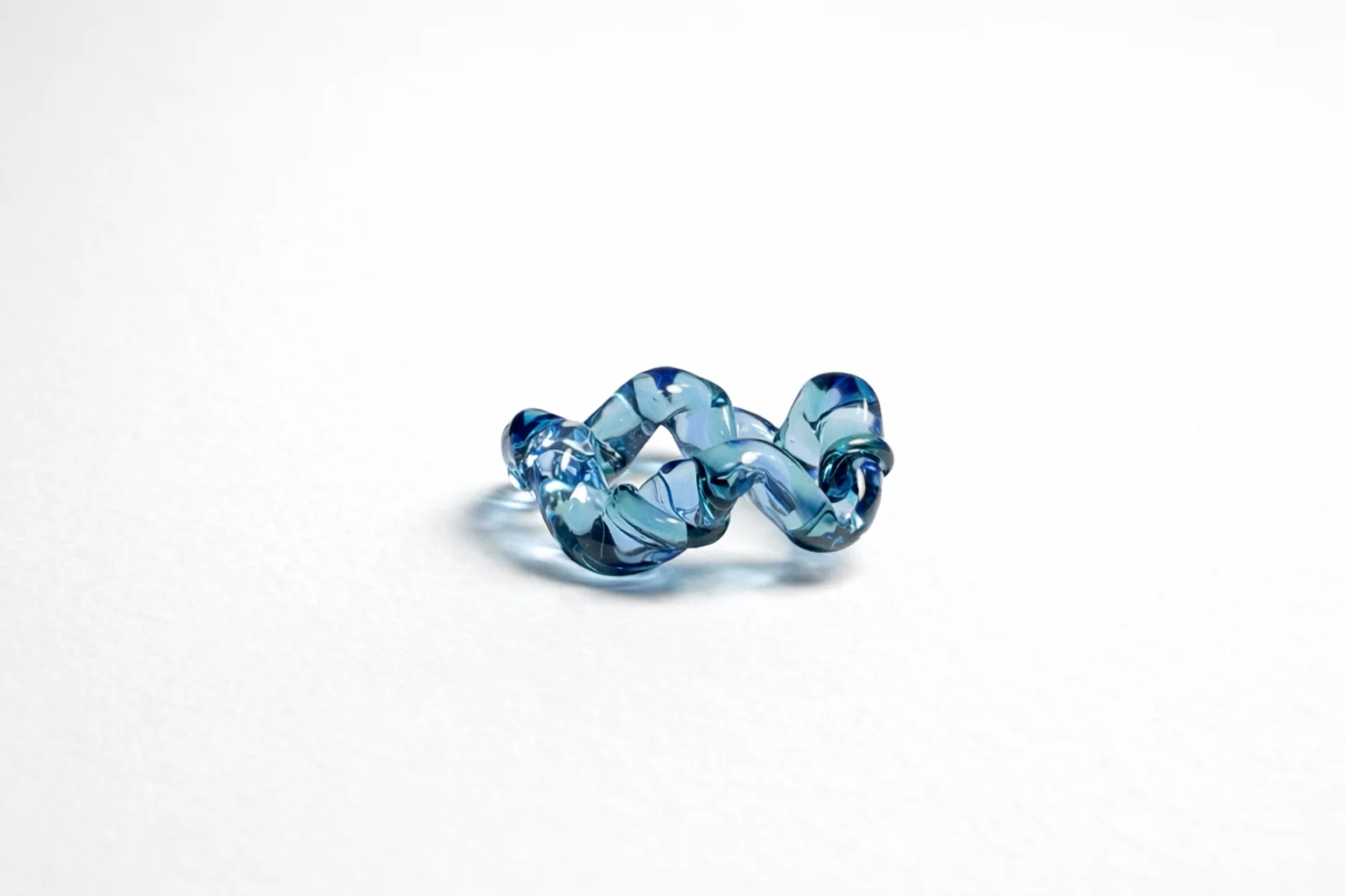 Anillo Efimero  - Mixto Azul y turquesa