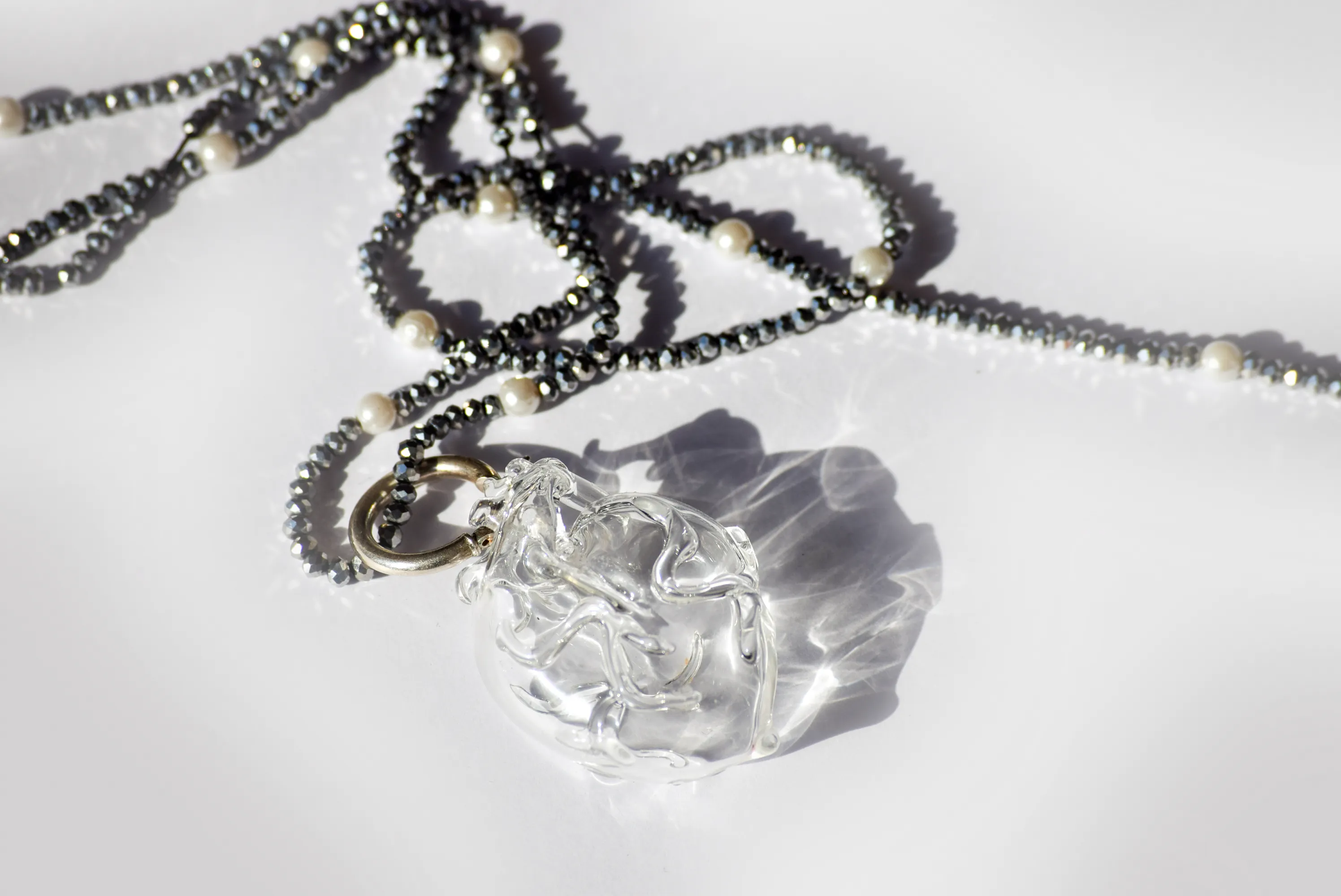 Murano silver Necklace