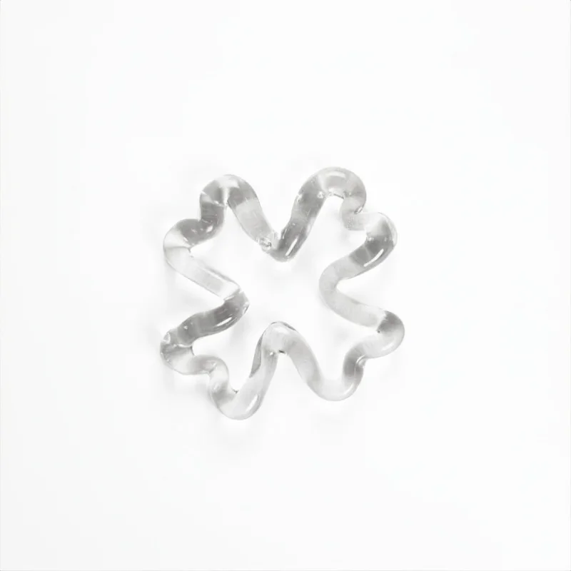 Trebol de la suerte Grande Transparente