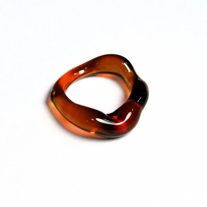 Anillo Efimero  Ambar