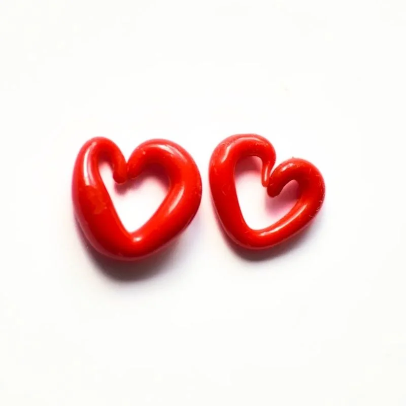 Corazones Mini  Rojo Intenso